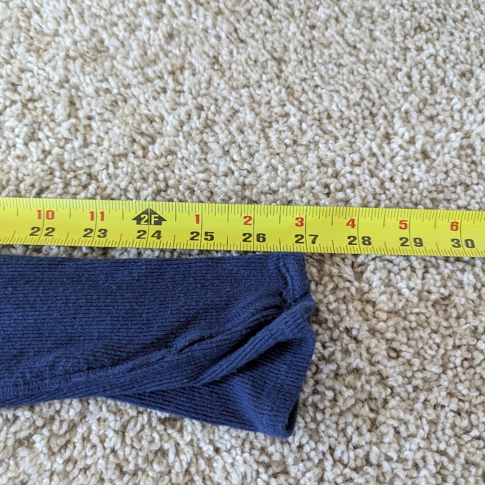 Athleta Purana Wrap Sweatshirt Enchanted Blue Plush Nirvana Soft Cozy - Picture 8 of 11